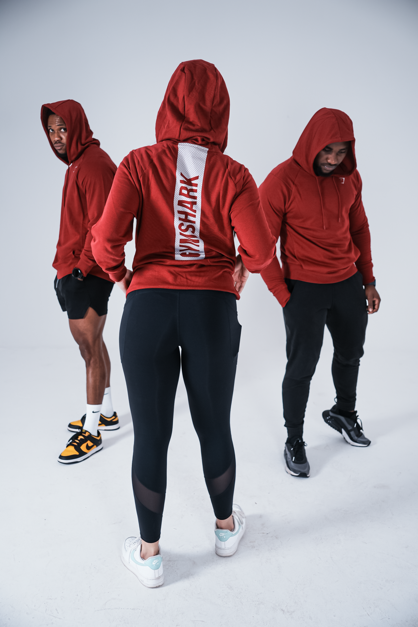 Gymshark Unisex Bold Red Hoodie