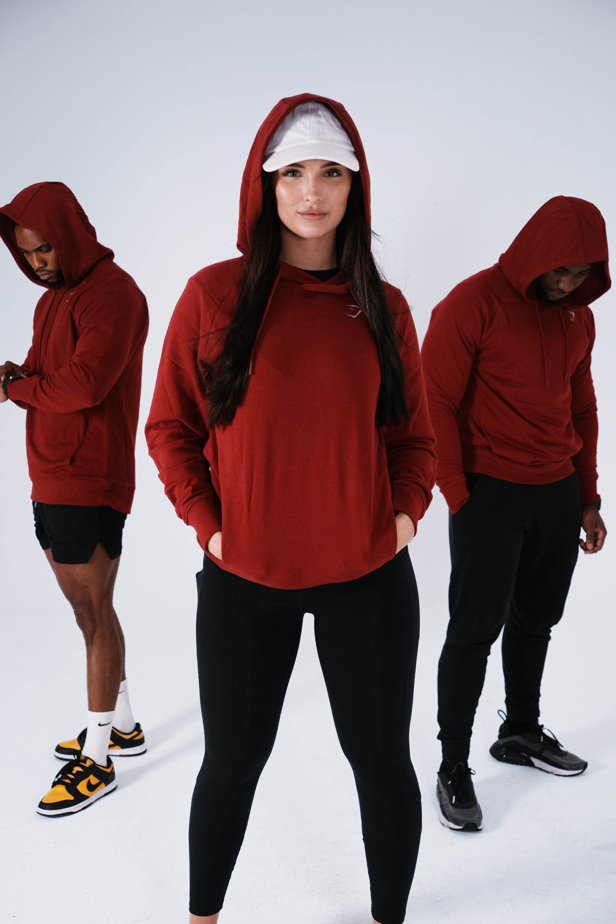 Gymshark Unisex Bold Red Hoodie