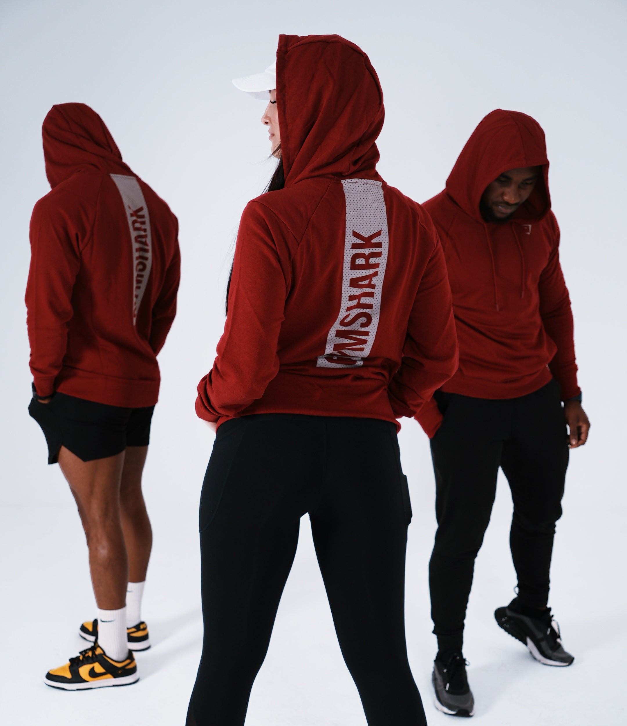 Gymshark Unisex Bold Red Hoodie