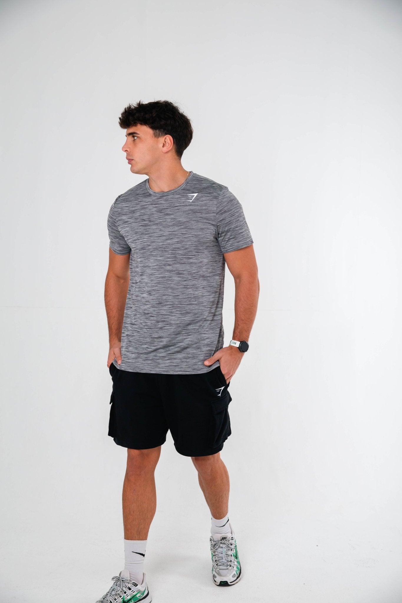 Gymshark Arrival Marl T-Shirt - GYM THREADS