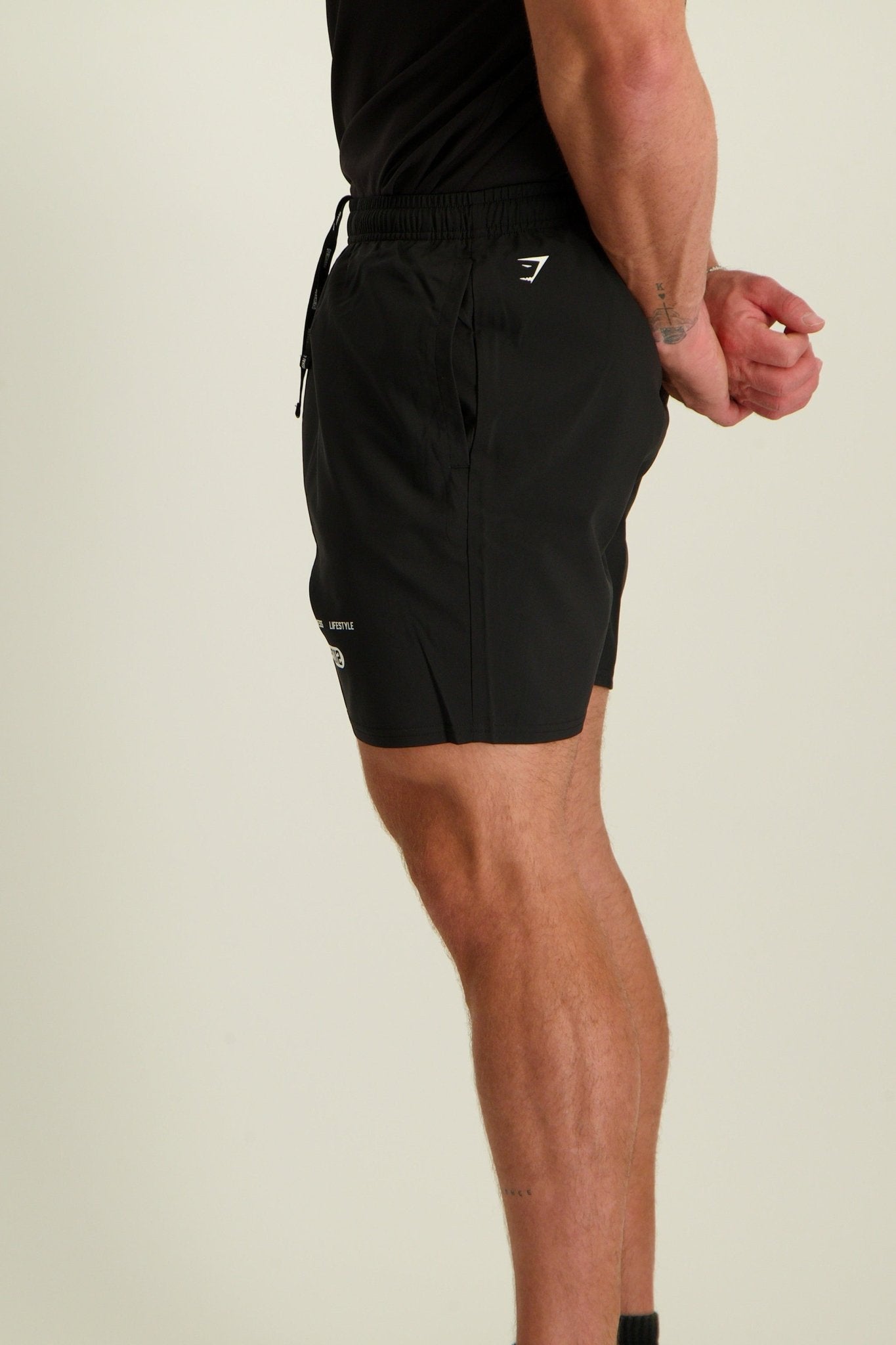 Gymshark Fitness Graphic Shorts - Black - GYM THREADS
