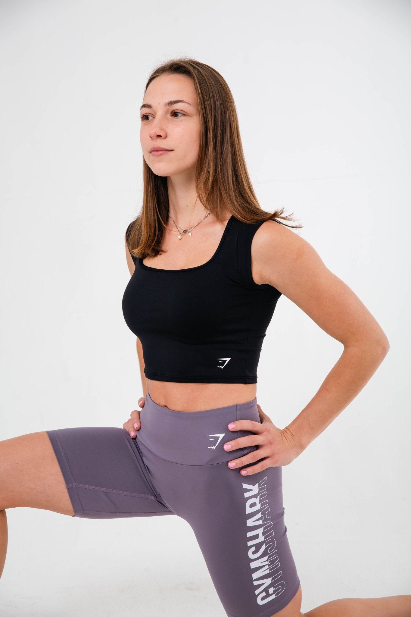 Gymshark Fraction Shorts - Fog Purple - GYM THREADS