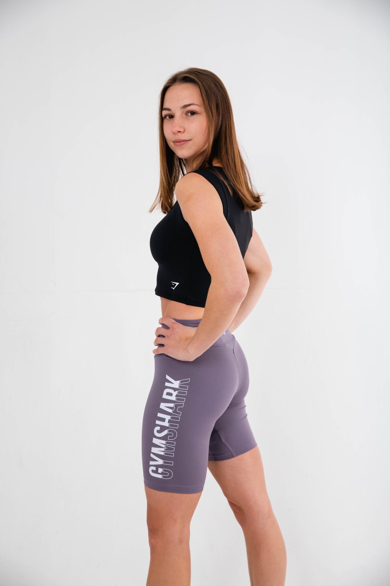 Gymshark Fraction Shorts - Fog Purple - GYM THREADS