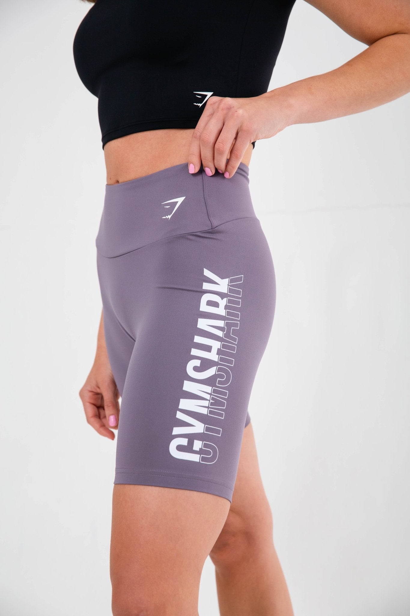 Gymshark Fraction Shorts - Fog Purple - GYM THREADS