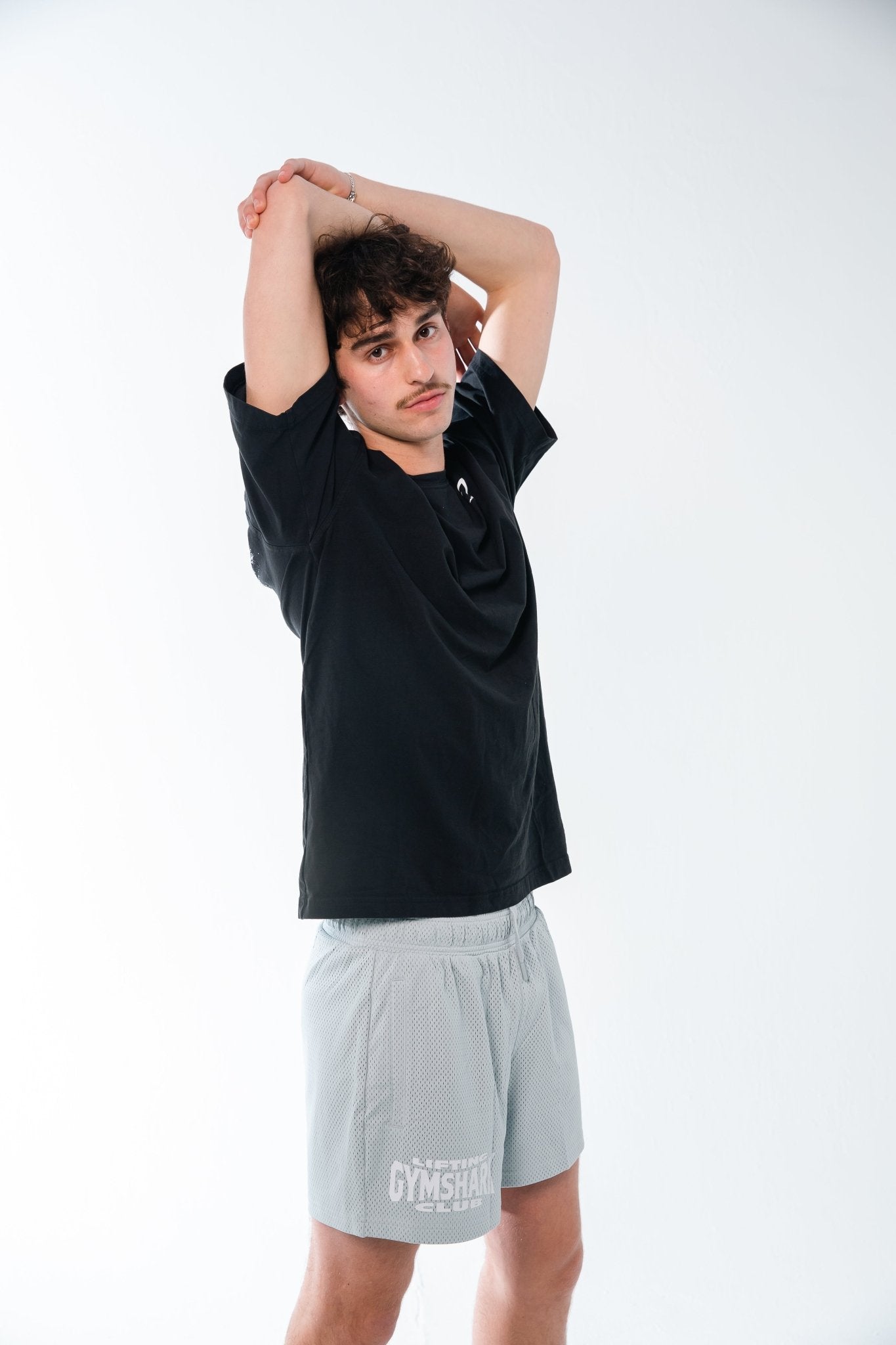 Gymshark Fresh Blue Lifting Club Mesh 5" Shorts - GYM THREADS