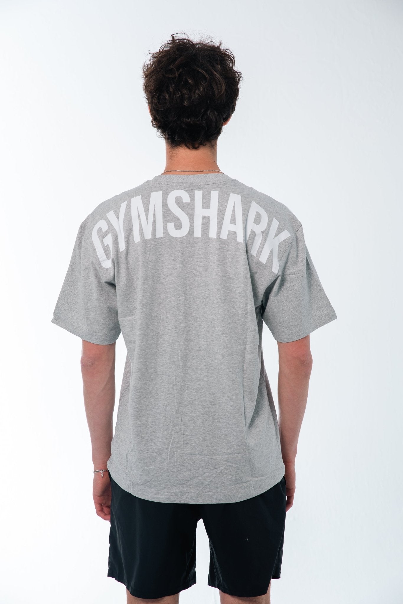 Gymshark Grey Power T-Shirt - GYM THREADS