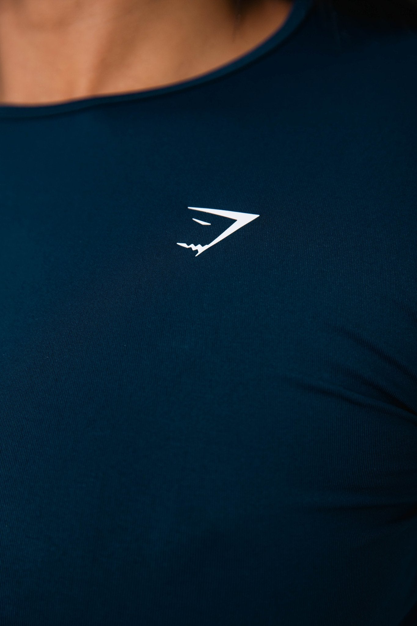 Gymshark Navy Everyday Seamless Crop Top - GYM THREADS