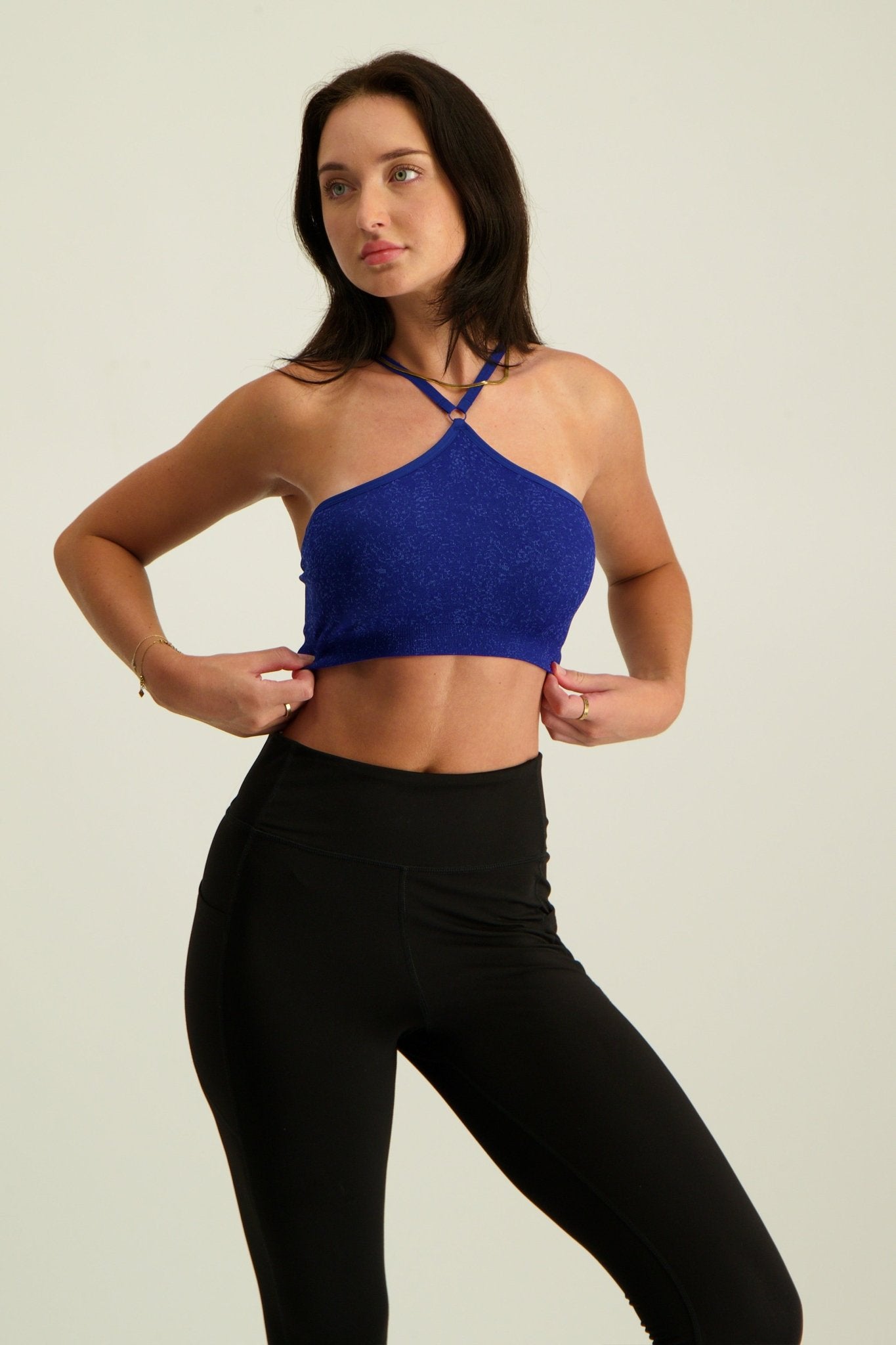 Gymshark Seamless Bralette - Cobalt Blue - GYM THREADS
