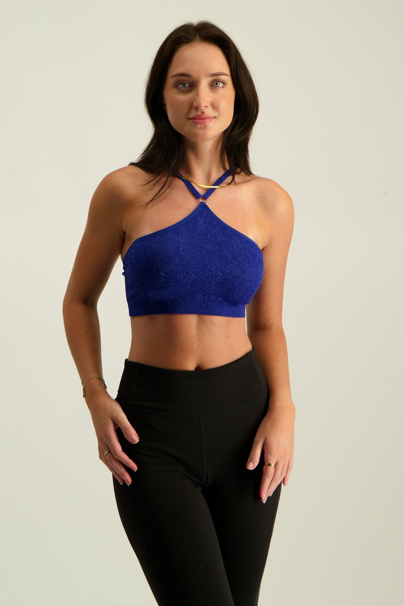 Gymshark Seamless Bralette - Cobalt Blue - GYM THREADS