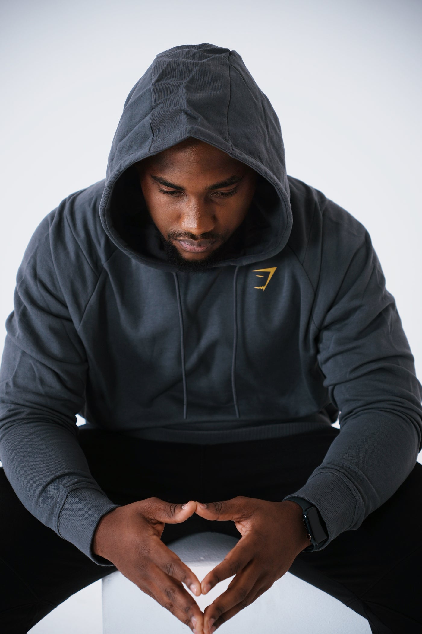 Gymshark grey fashion hoodie