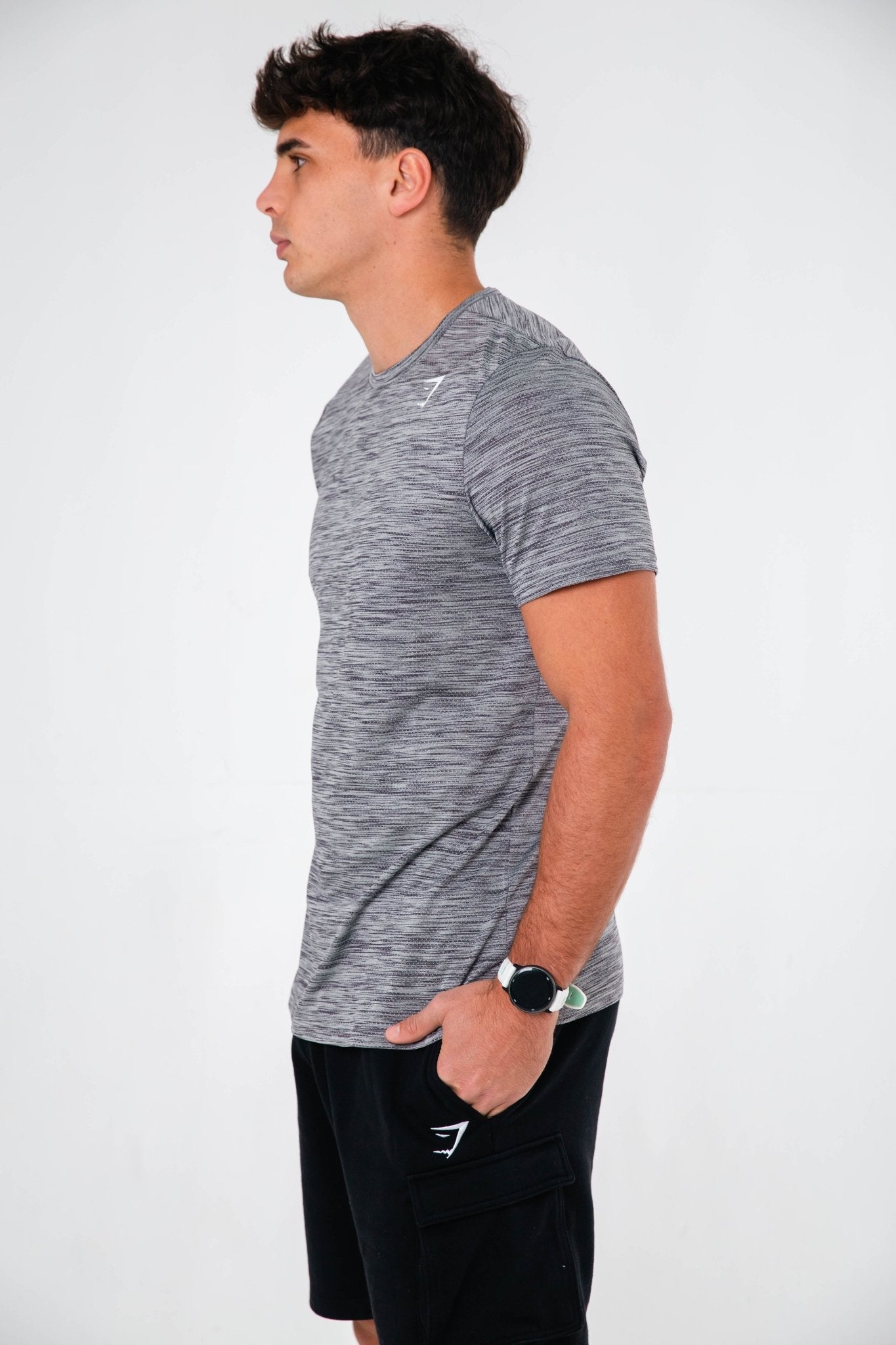 Gymshark Arrival Marl T-Shirt - GYM THREADS
