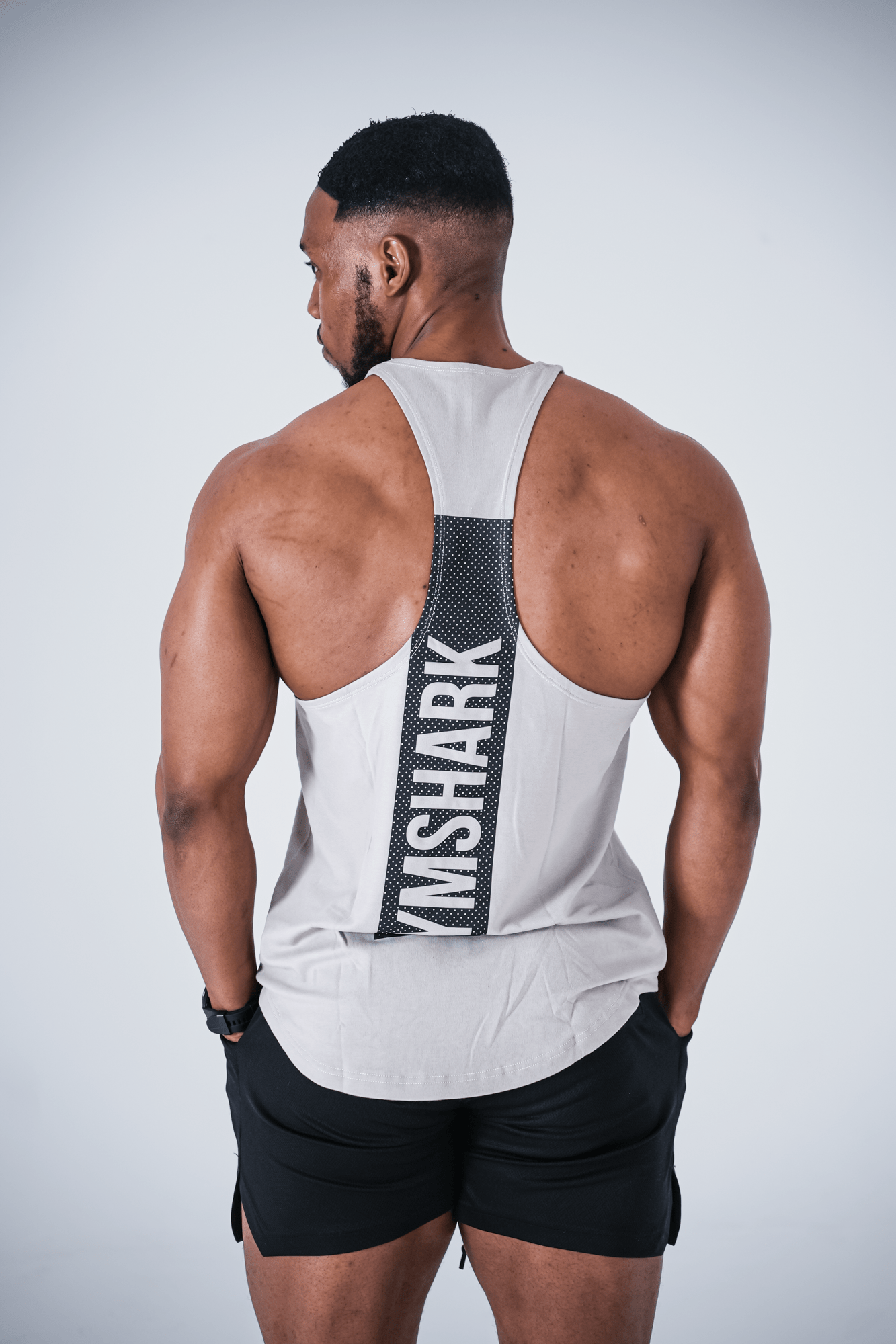 Gymshark Bold Grey Stringer - GYM THREADS