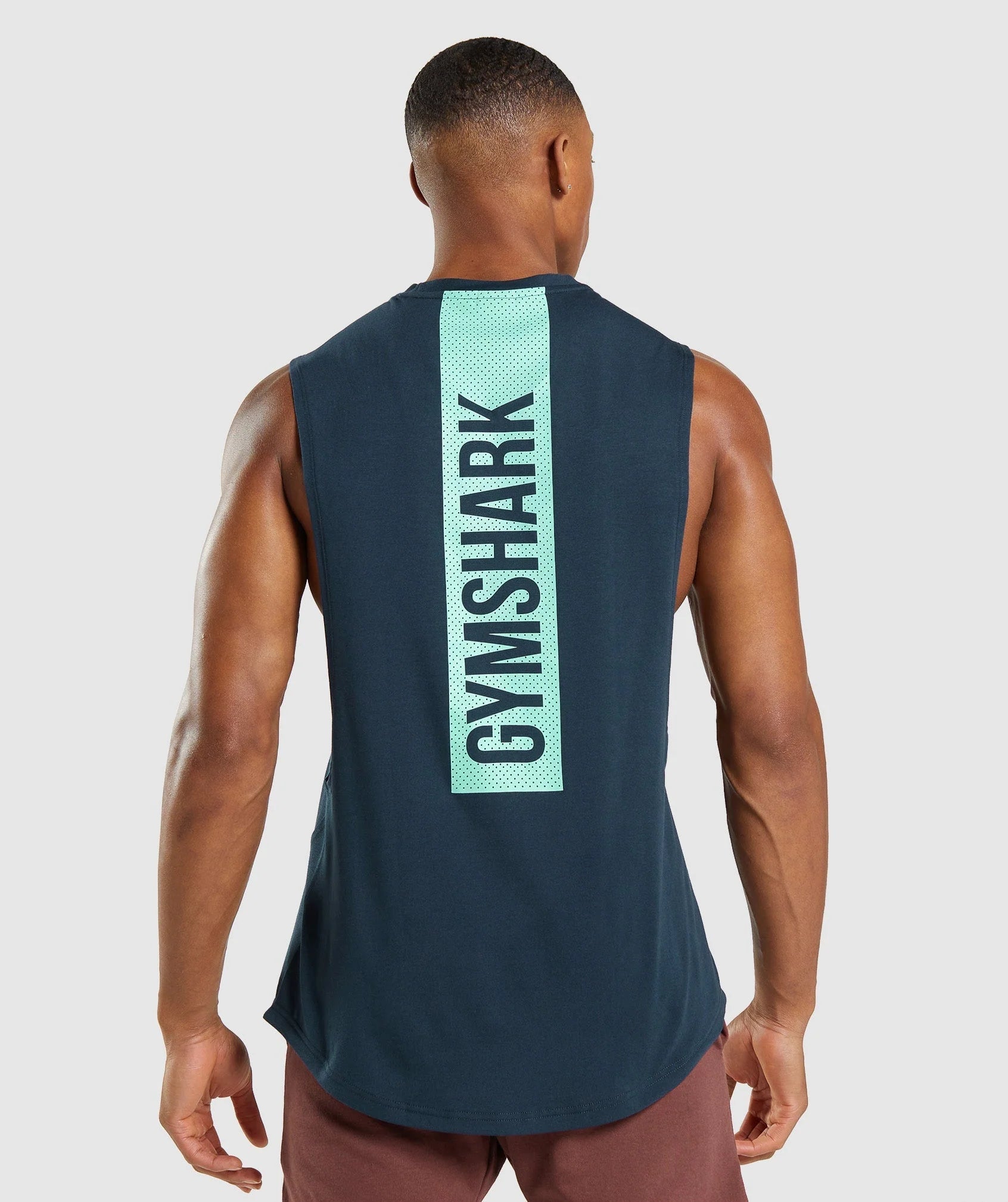 Gymshark Bold Navy Tank Top - GYM THREADS