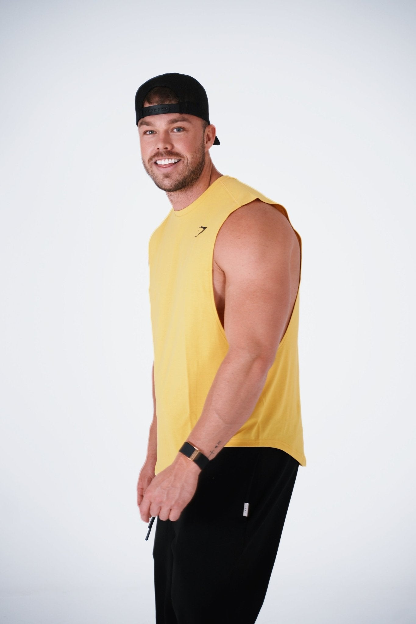 Gymshark Bold Yellow Tank Top - GYM THREADS