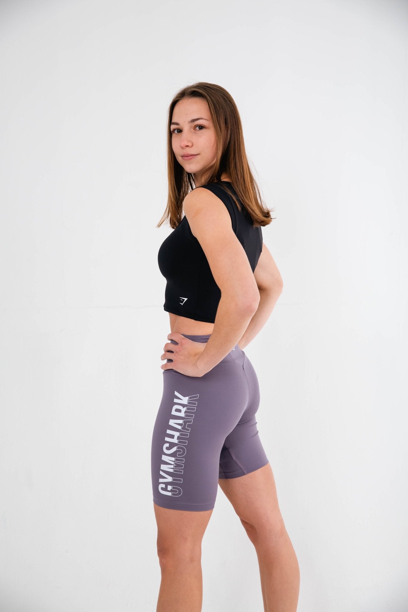 Gymshark Fraction Shorts - Fog Purple - GYM THREADS