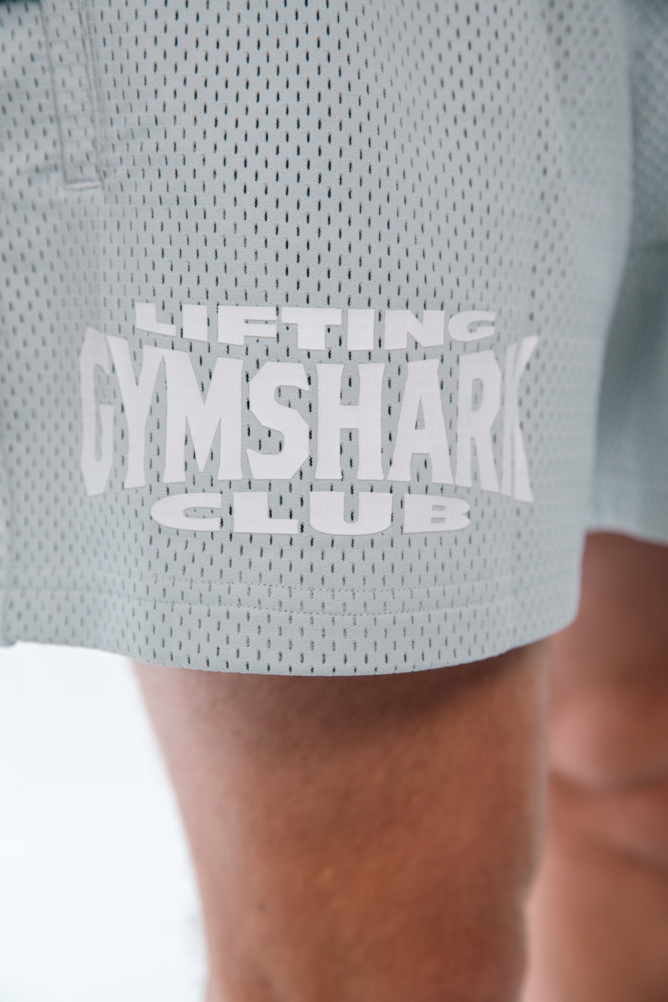 Gymshark Fresh Blue Lifting Club Mesh 5" Shorts - GYM THREADS