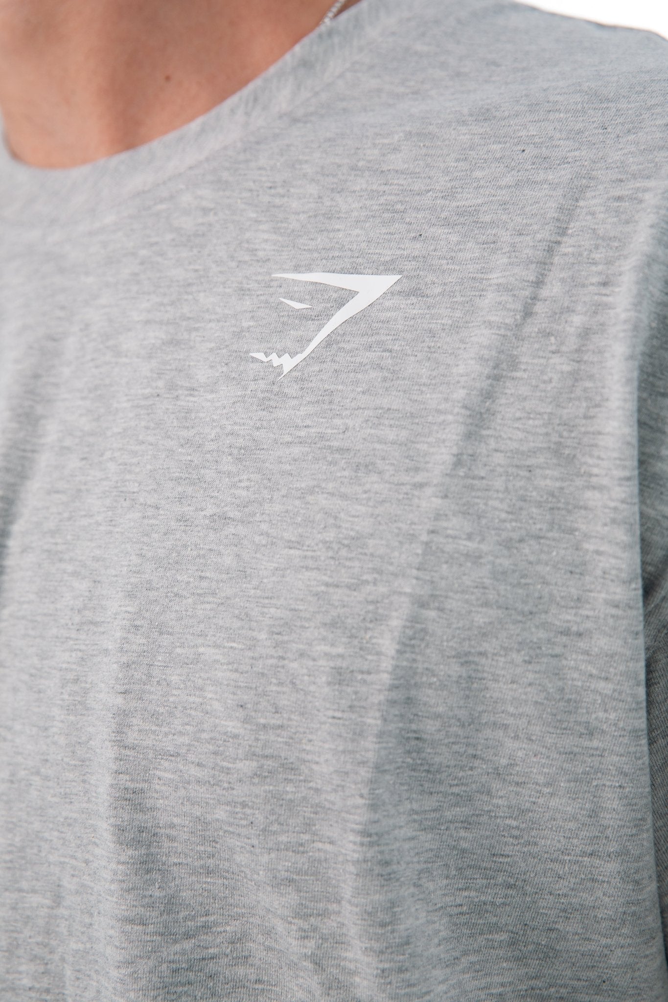 Gymshark Grey Power T-Shirt - GYM THREADS