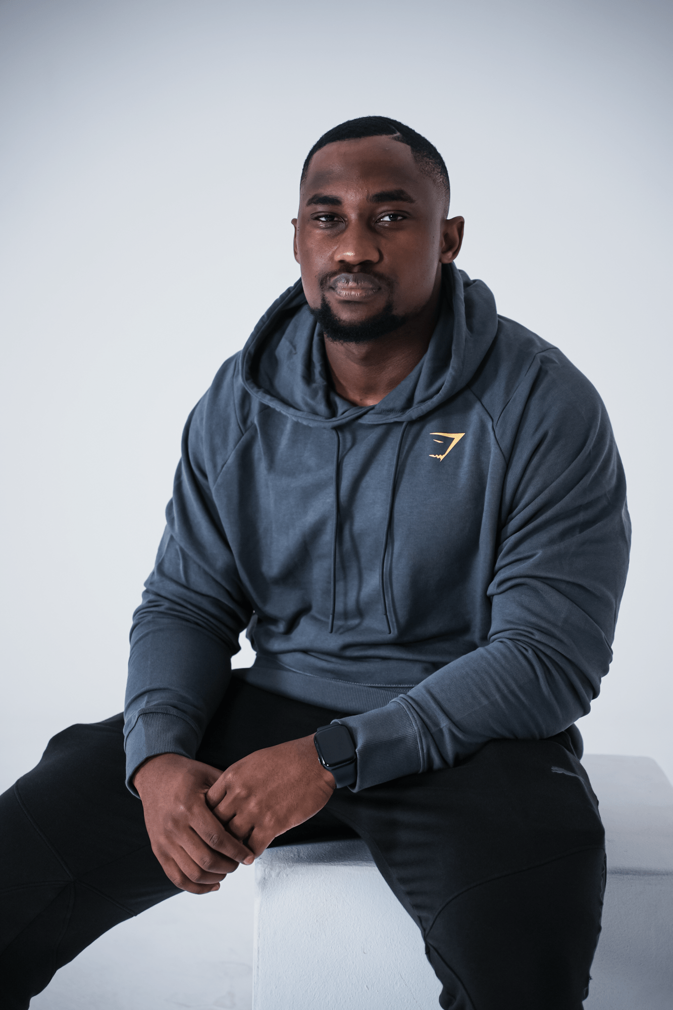 Gymshark Unisex Bold Grey Hoodie - GYM THREADS