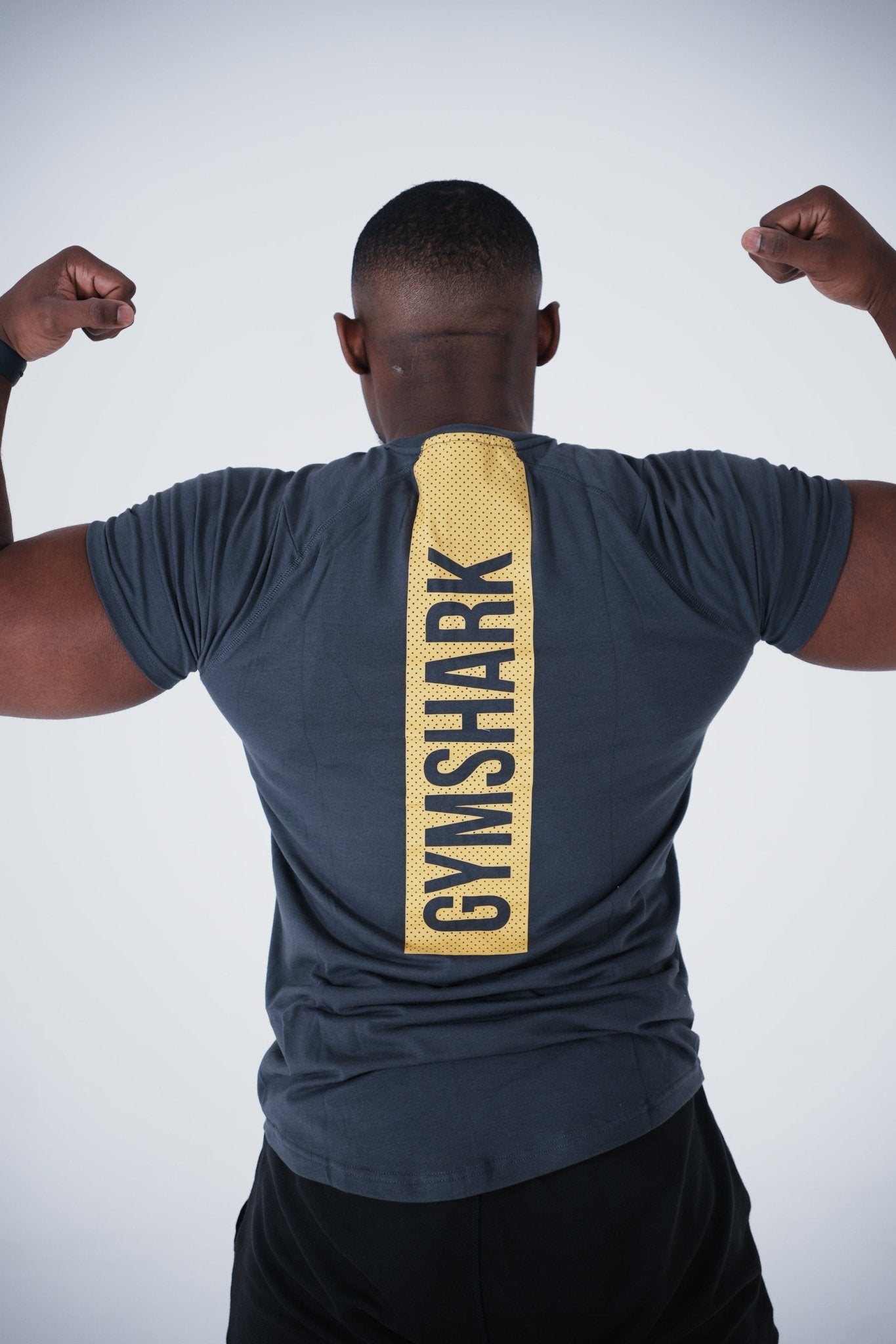 Gymshark Unisex Bold Onyx Grey Tee - GYM THREADS