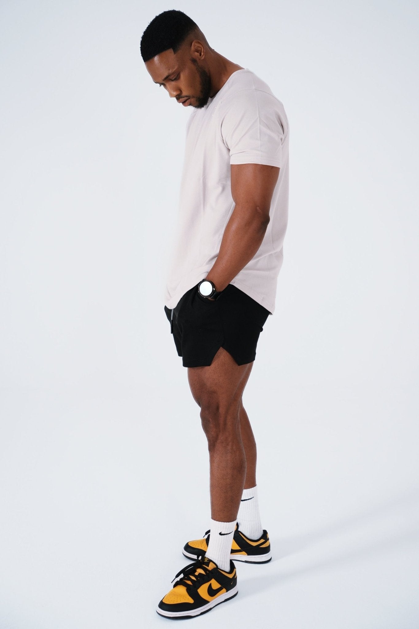 Gymshark Unisex Bold Pebble Grey Tee - GYM THREADS