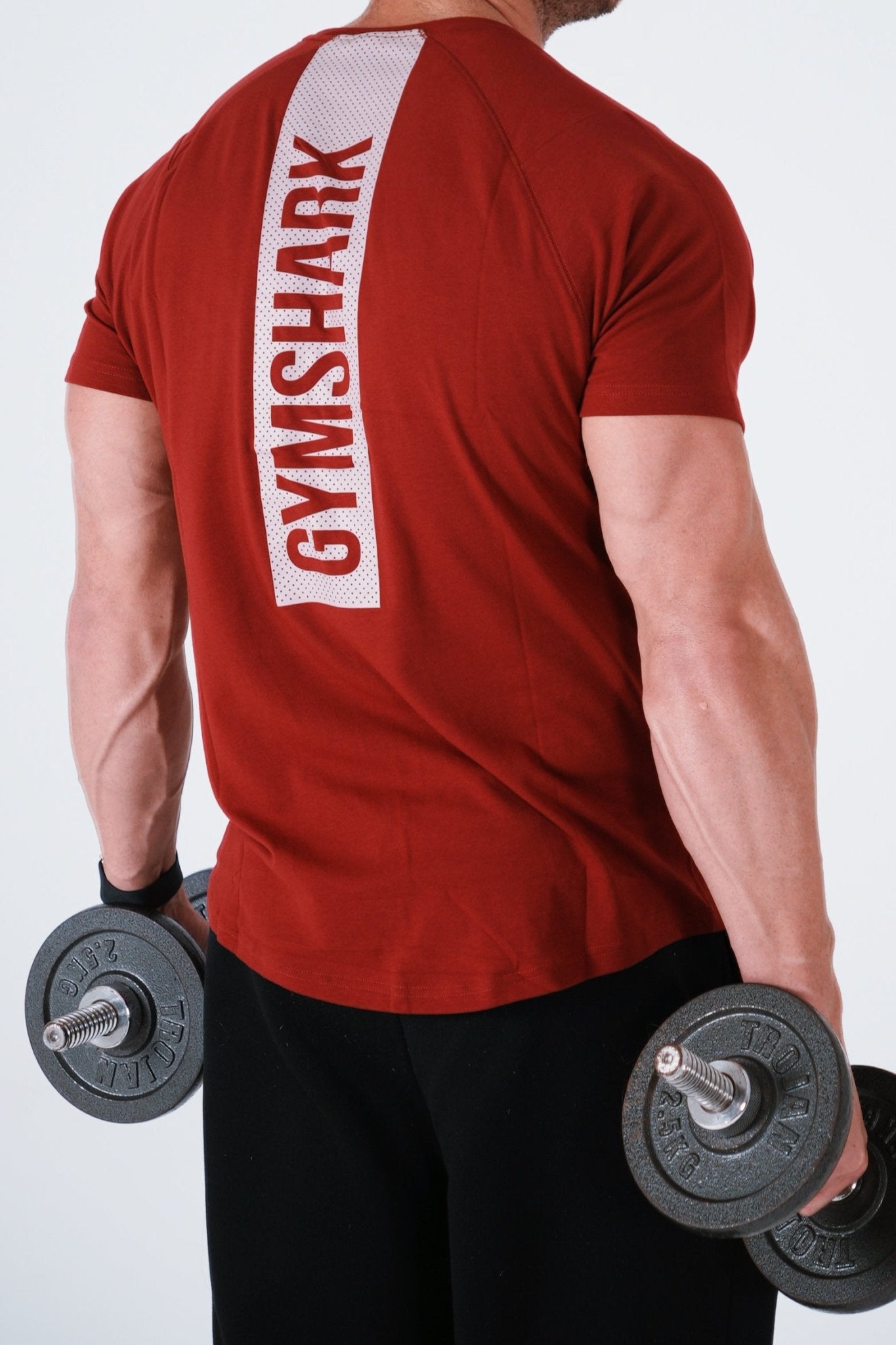Gymshark Unisex Bold Red Tee - GYM THREADS